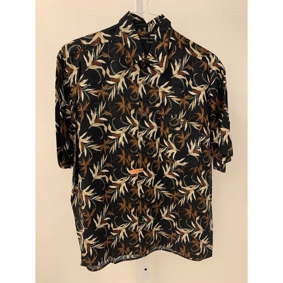 Hawaiian Island Creations Other - Vintage Hawaiian Shirt Natural Issue Mens M Aloha From Hawaii Camp Shirt (#B341)